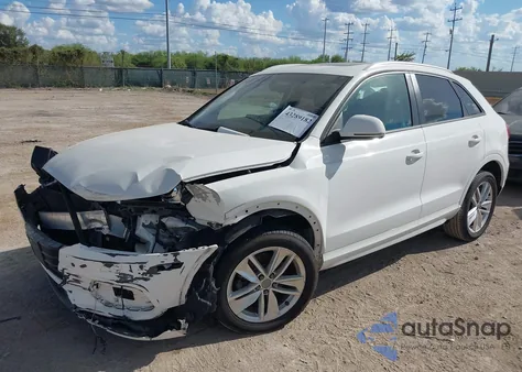 2017 Audi Q3 2.0T Premium from USA, damaged, VIN WA1BCCFS0HR015321